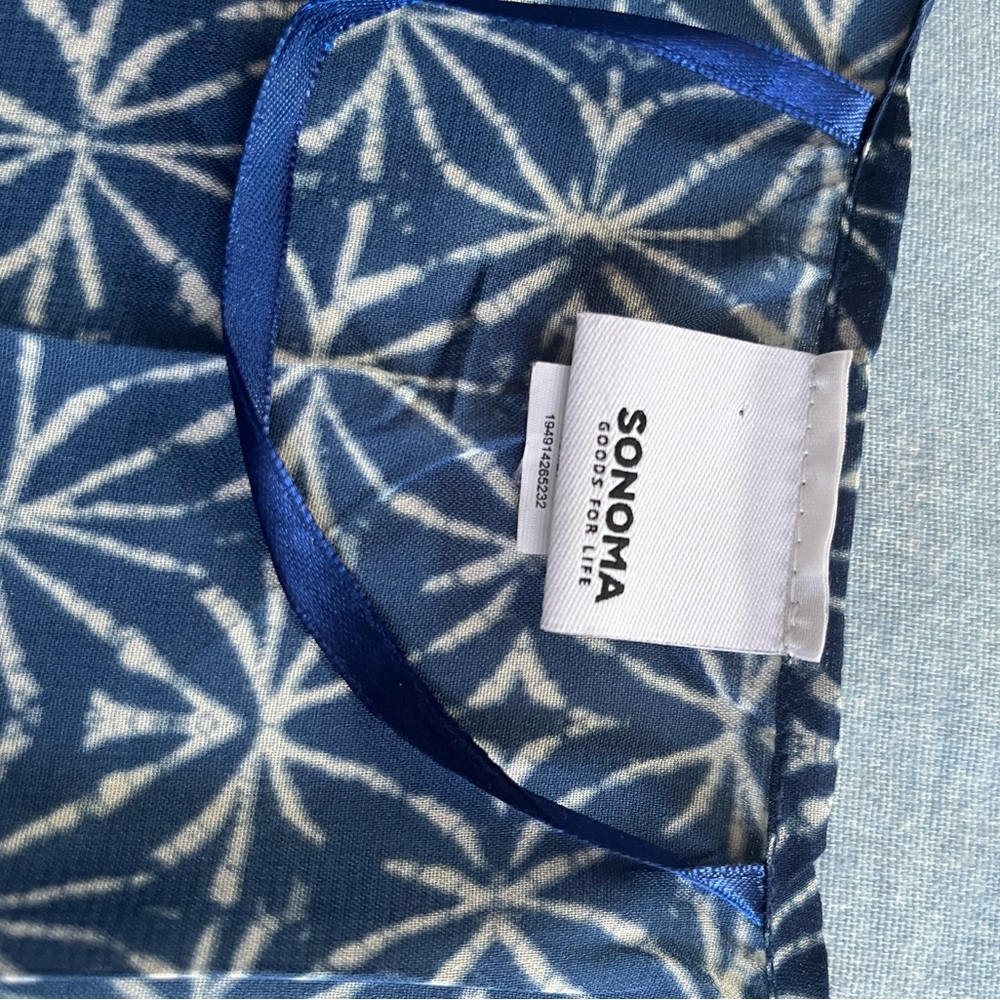 Short Robe Navy/White - Picture 6 of 6